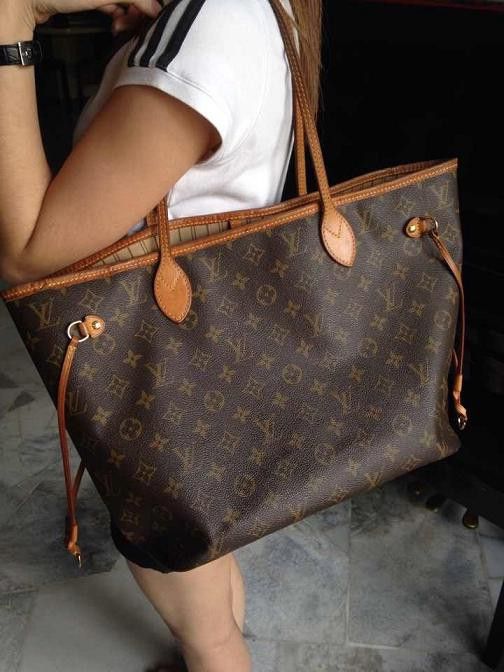 Brown LV Tote Bag