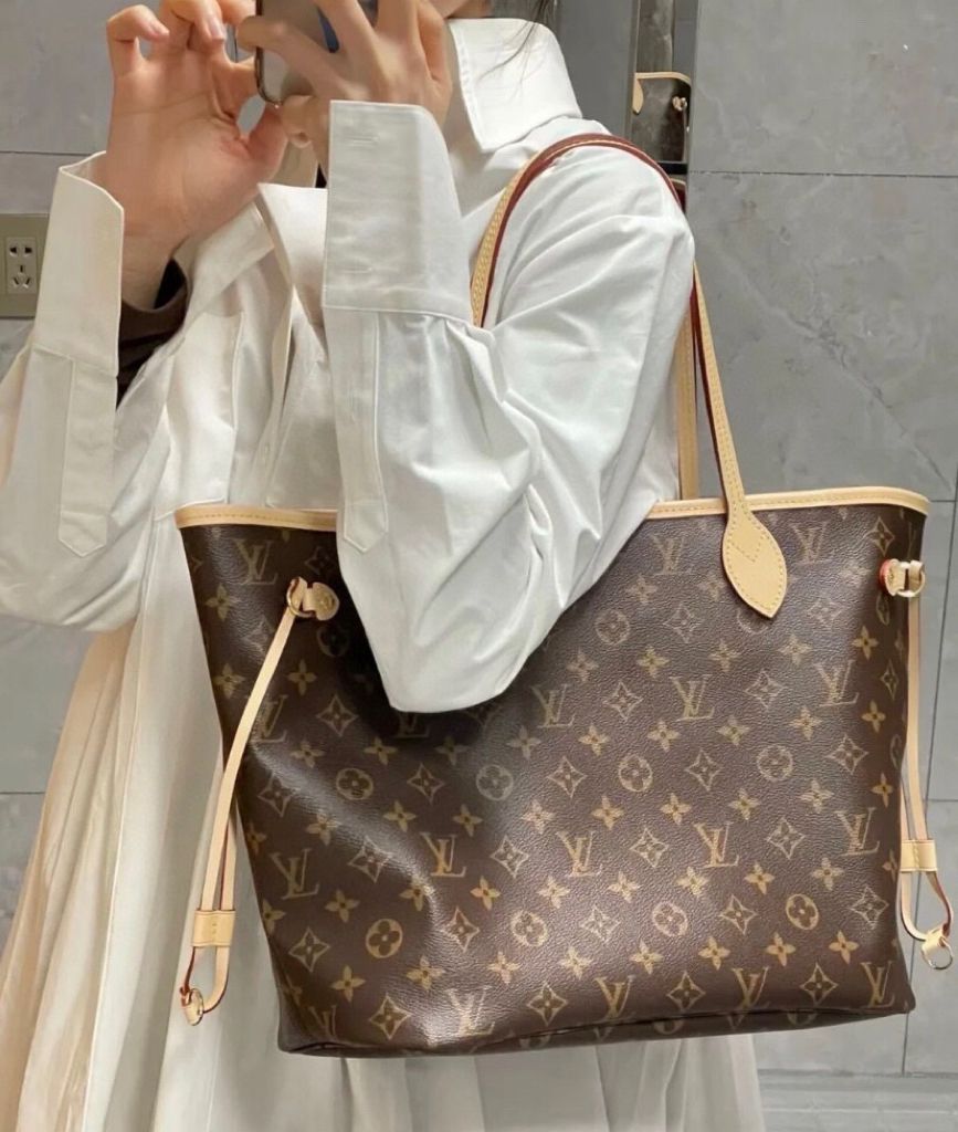 Brown LV Tote Bag