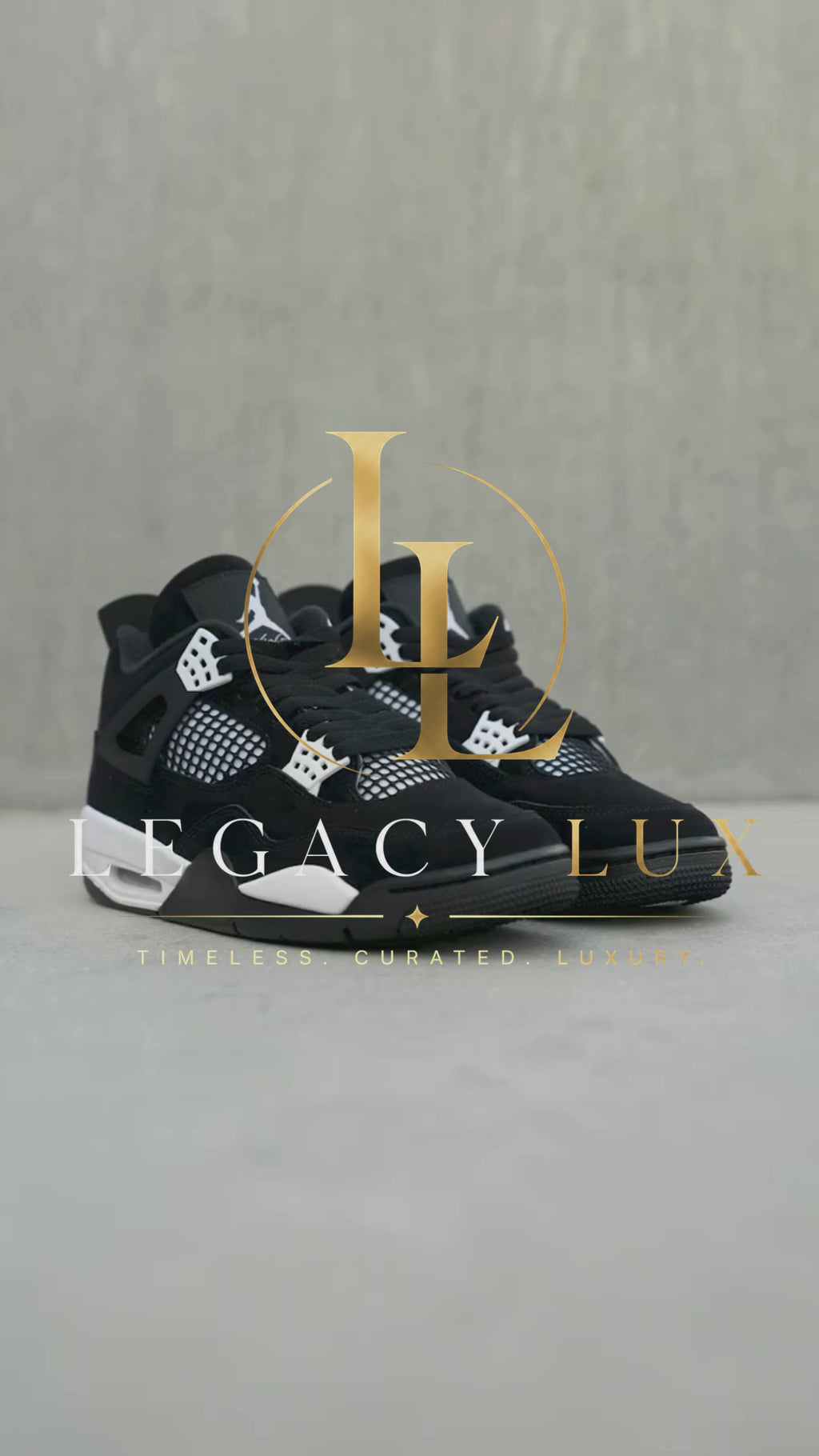 Jordan 4 Black Thunders