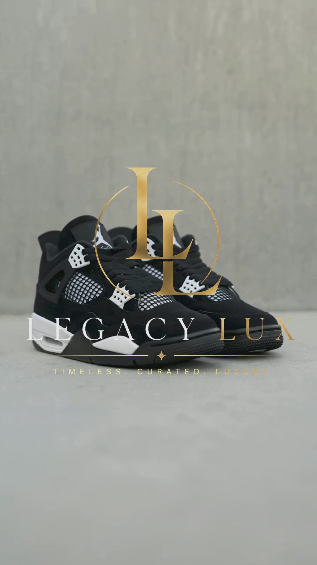 Jordan 4 Black Thunders